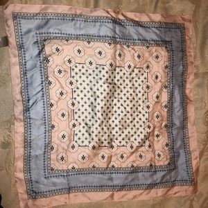 LOFT square silk scarf